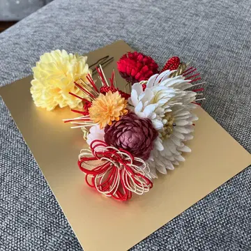 일본 의류 머리 장식 2세트