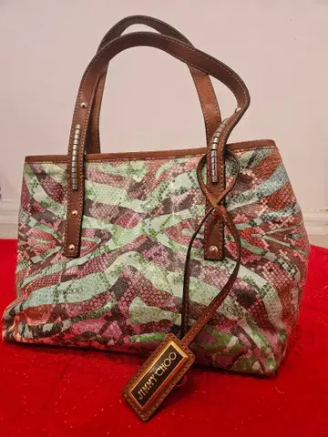 JIMMY CHOO 멀티 컬러 핸드백 숄더백