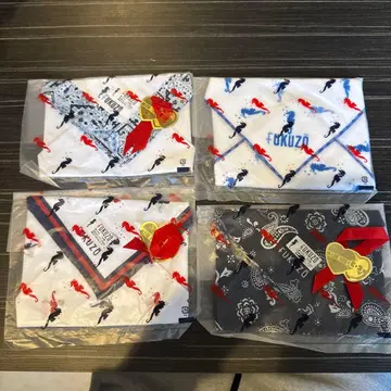 FUKUZO 손수건 4개 세트