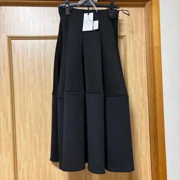 택 포함 새상품 ATTENTION 블랙 스커트 M