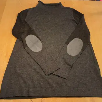 파비아나 필리피 다크 그레이 니트 팔꿈치 패치 엘보 패치 울