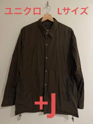유니클로 +J 셔츠 자켓