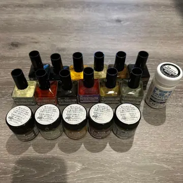 웨더링 컬러 페이스트 세트 각종