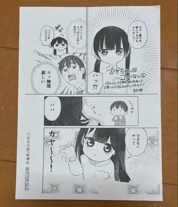 카야는 무섭지 않아 1권 페이퍼 특전