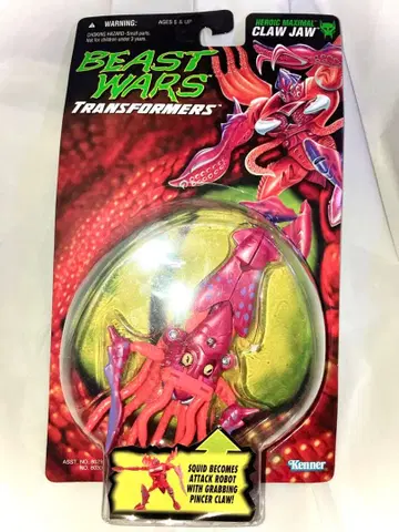 초레어! 미개봉품 트랜스포머 비스트 워즈 클로죠