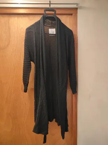 BUFFALO BOBS 다크 그레이 롱 가디건