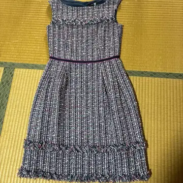 TOCCA 트위드 슬리브리스 원피스 2호