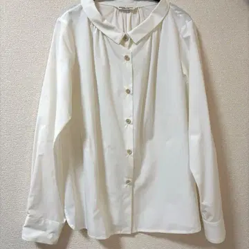 아틀리에 나루세 스탠드오프 칼라 블라우스