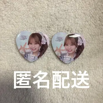 절대 아이돌 그만두지 마 오바 하나나 캔뱃지 2개 세트 이코러브