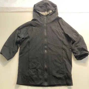 ripvanwinkle 블랙 후드 지퍼 파카