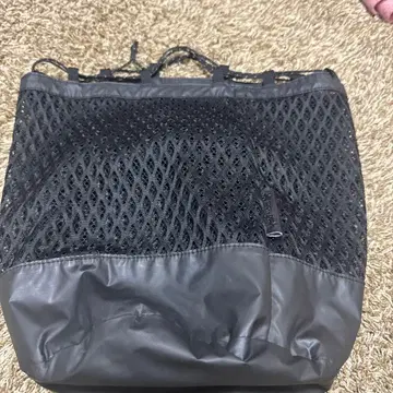 snow peak 메쉬 숄더백 블랙