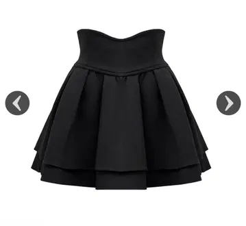 미셸 마카롱 블랙 슬림 레그 스커트 xs 사이즈