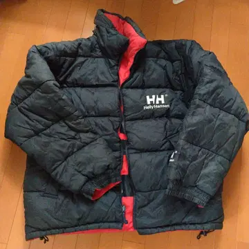 헬리 한센 다운 자켓 네이비/레드