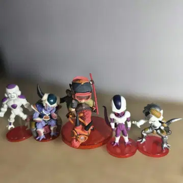 드래곤볼 피규어 월드 컬렉션 5체 세트 제일복권 프라이스