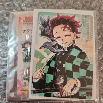 귀멸의 칼날 원화전 마그넷 스티커 컬렉션 카마도 탄지로