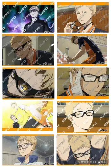 하이큐!! 츠키시마 케이 10장 공식 애니메이션 브로마이드