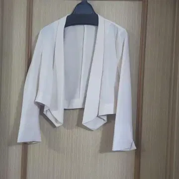 베이지 가디건 볼레로 사이즈 F