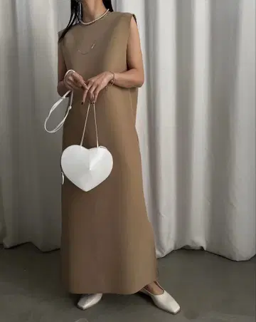 Ameri VINTAGE 2WAY SPONGE SHIFT DRESS