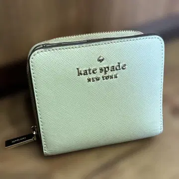 kate spade 케이트 스페이드 접이식 지갑 민트 그린