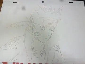 나루토 B7 필 등 레이아웃/원화/수정/동영상 나루토 NARUTO