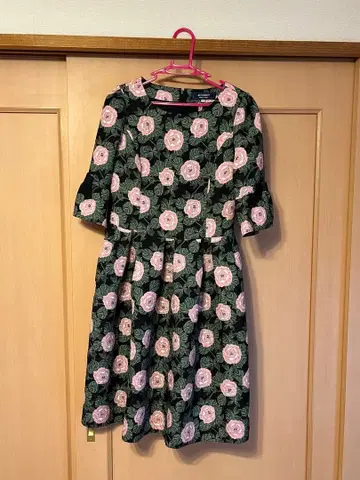 M'S GRACY 장미 꽃무늬 원피스