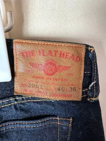 THE FLAT HEAD 데님 3001xxx 지퍼 40-36