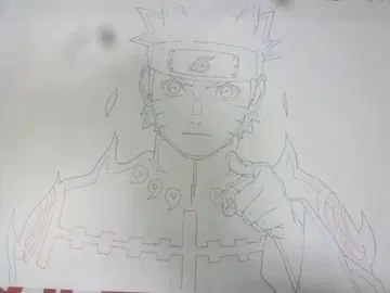 나루토 A15 직필 등 레이아웃/원화/수정/동영상 나루토 NARUTO