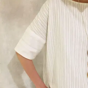 컨디션 최상 비어즐리 선염 패치워크 티셔츠 셔츠