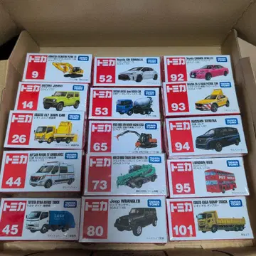 토미카 묶음 판매 15대 세트