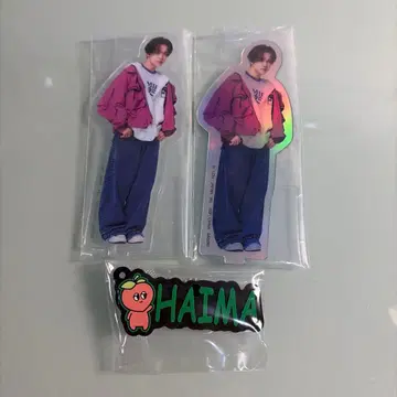 HAIMA 아크릴 스탠드 러버 스트랩