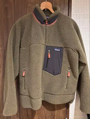 patagonia 플리스 자켓 레트로X 올리브 그린