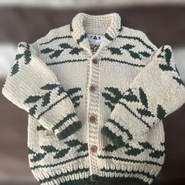 [ 구제 의류 ] FAB 니트 카우친 아이보리