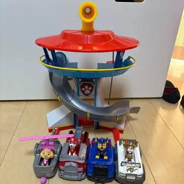 퍼피 구조대 플레이 세트 피규어 4개 세트