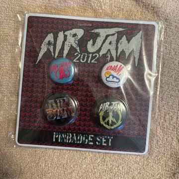 AIR JAM 2012 핀 배지 세트