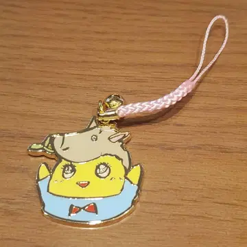 후낫시 2026년 메탈 플레이트 열쇠고리 금전운 핑크 끈