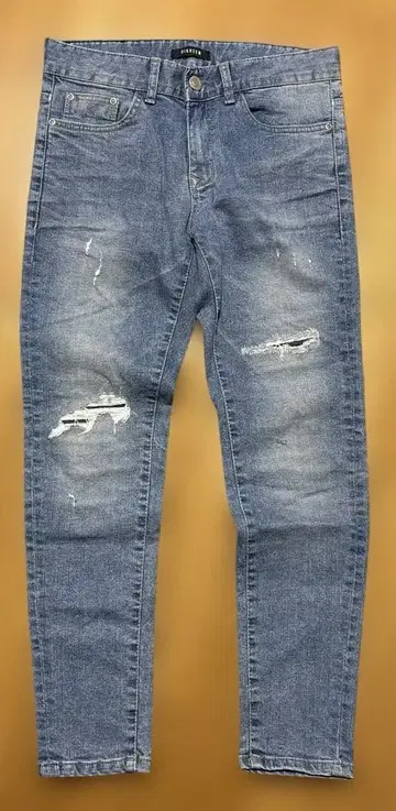 DIGREEN 데님 데미지 진 원워시 스키니 Y2K 헤이세이