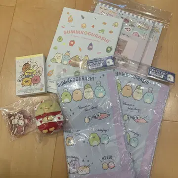 스미코구라시 등 봉제 인형 행주 등 8점 세트