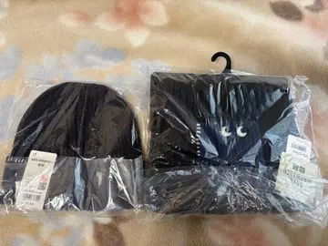UNIQLO ANYA HINDMARCH 니트 모자, 머플러