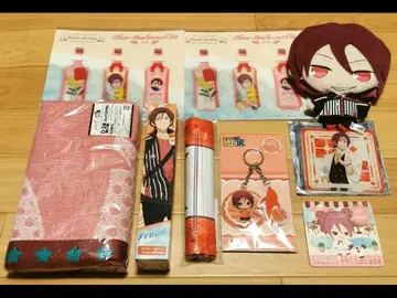 Free! 마츠오카 린 굿즈 키링 코스터 포스터 타월 하이스피