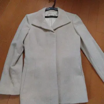 Private Label 울 코트 M 사이즈 크림색