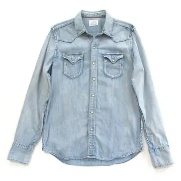 [ REPLAY ] 리플레이 빈티지 데님 셔츠 0252