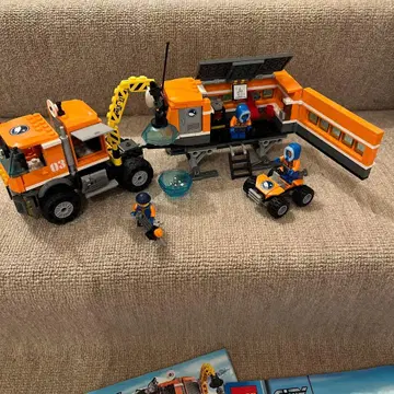 LEGO City 60035 오렌지 트럭 세트