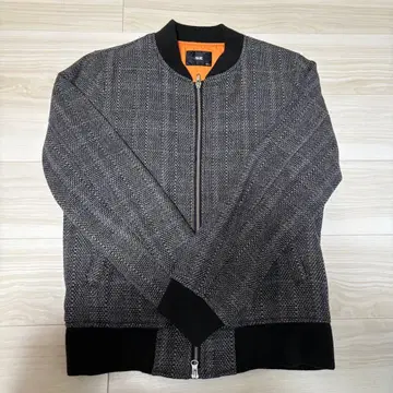 하레 블루종 자켓 코트 점퍼 MA-1 S 블랙 그레이