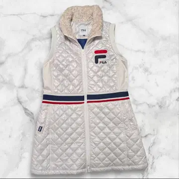 FILA 휠라 골프 충전솜 원피스 화이트 M 겨울 상품