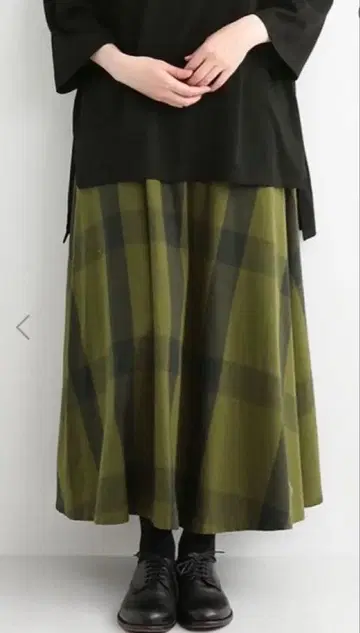 dgy 코튼 비에라 체크 스커트