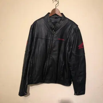 새상품급! HONDA 가죽 자켓 XL 블랙