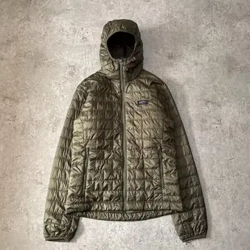 컨디션 최상 22년 파타고니아 피츠로이 트라웃 나노 퍼프 후디 XS 카키