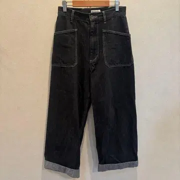 BEAMSBOY 와이드 데님 팬츠