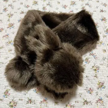 핑크하우스 PINKHOUSE 봉제 인형 머플러 토끼 브라운