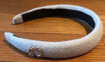 CA4LA 스카이블루 트위드 머리띠